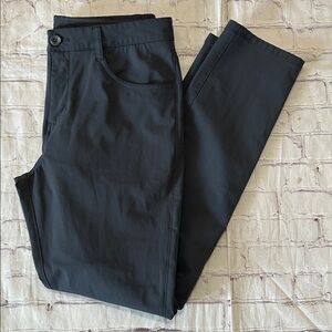 Vuori Meta™ Pant Athletic Slim Fit 30” Waist 31 Slate Gray Blue 5-pocket